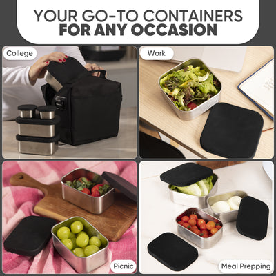 Set of 5(1560ml)-Black